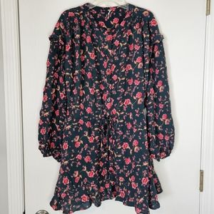 Free People Flower Fields Mini Dress